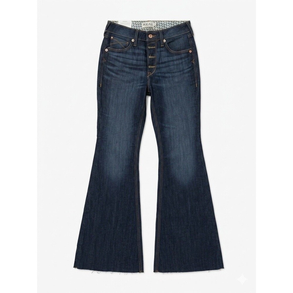 NEW Ariat REAL High Rise Flare Jeans Size 28 Dark Wash Denim Ophelia 071 (NWT)